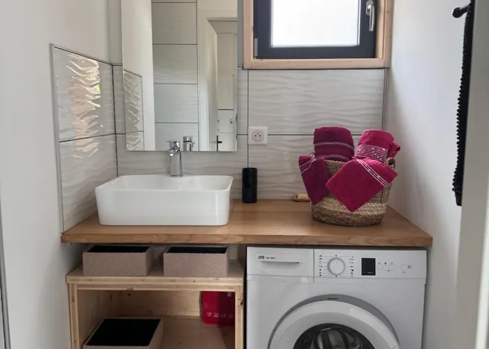 Du Mauberme Avec Bain Nordique 샬레 *